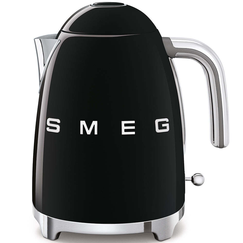 Rýchlovarná kanvica SMEG 50&#39;s Retro Style KLF03BLEU,čierna,1,7l