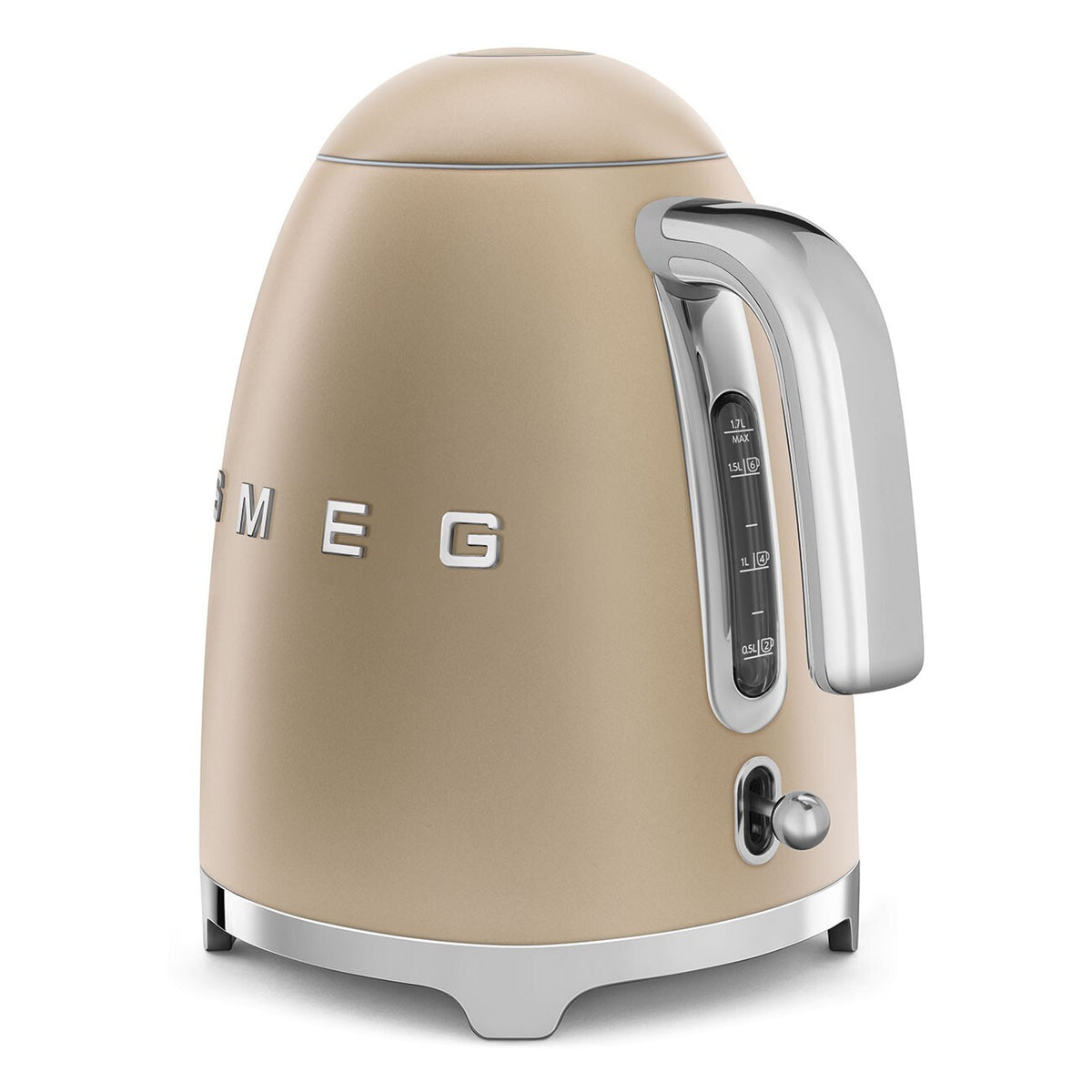 Rýchlovarná kanvica SMEG 50&#39;s Retro Style KLF03CHMEU,zlatá,1,7l