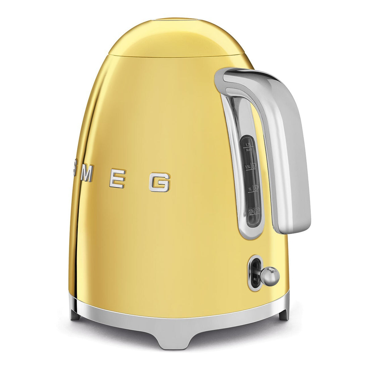 Rýchlovarná kanvica SMEG 50&#39;s Retro Style KLF03GOEU, zlatá, 1,7l