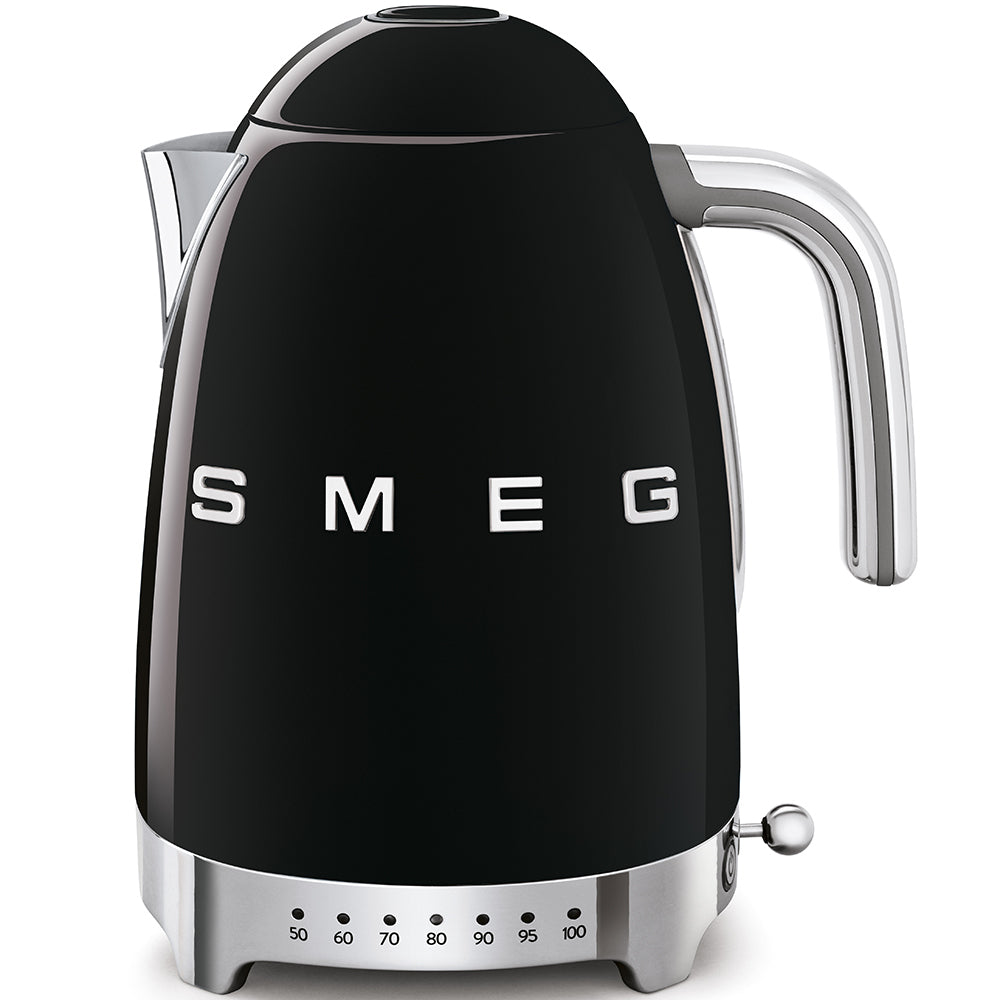 Rýchlovarná kanvica SMEG 50&#39;s Retro Style KLF04BLEU,čierna,1,7l