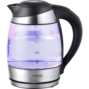 Rýchlovarná kanvica Vivax WH-180TC, sklo, 1,8 l