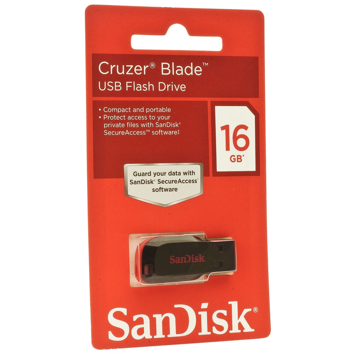 SanDisk Cruzer Blade 16GB čierny