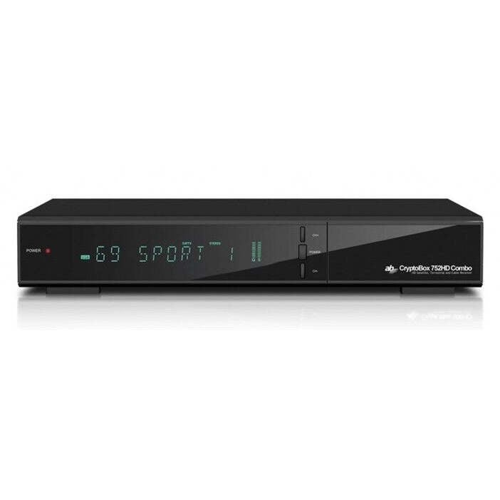 Satelitný prijímač AB Cryptobox ABCR752HD, 752HD DVB-T2 / S2 / C