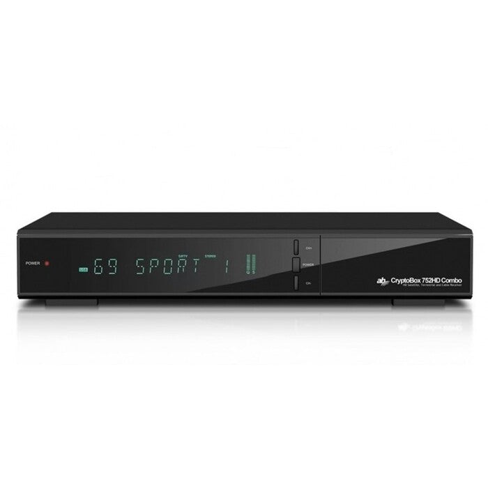 Satelitný prijímač AB Cryptobox ABCR752HD, 752HD DVB-T2 / S2 / C