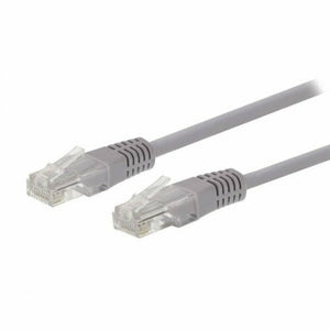 Kábel C-TECH patchcord Cat5e, UTP, sivý, 50 m