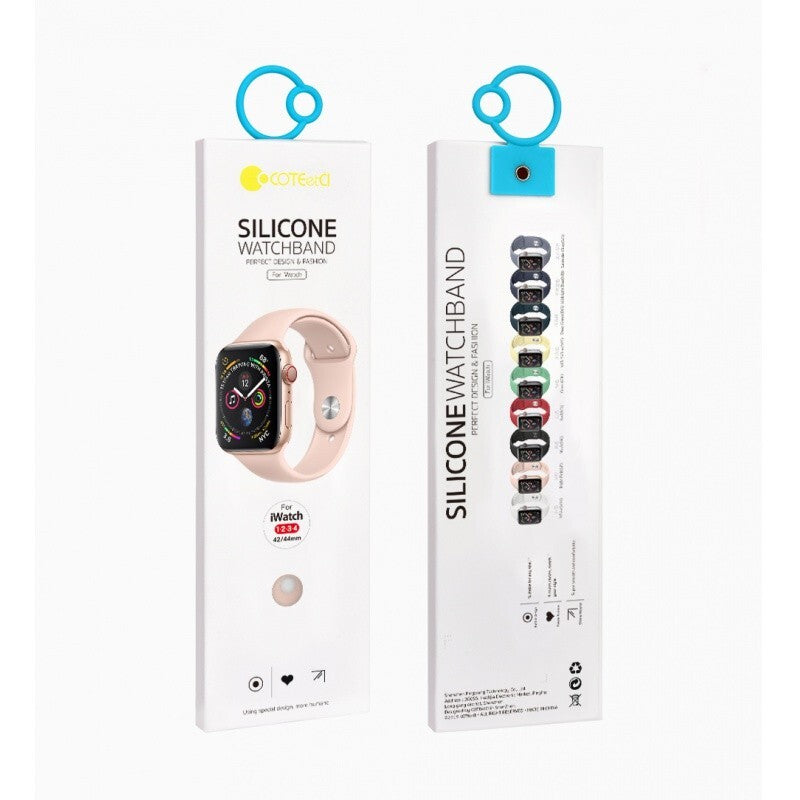 Silikónový športový remienok na Apple watch 38/40 mm, J zelený