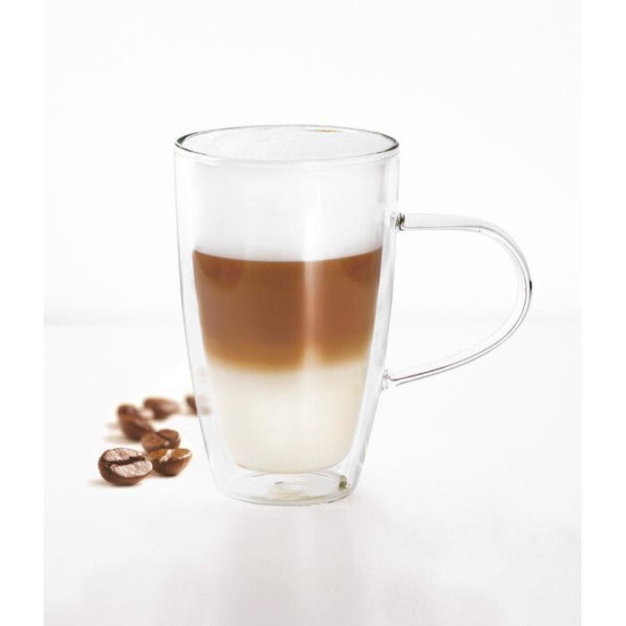 Sklenený hrnček Latté Toro, 390ml