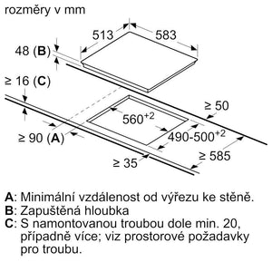 Sklokeramická varná doska Bosch PKF 645B17E POŠKODENÝ OBAL