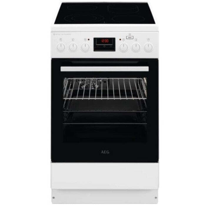Sklokeramický sporák AEG CCB56481BW POŠKODENÝ OBAL