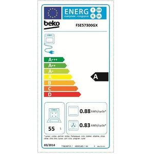 Sklokeramický sporák Beko FSE57300GX