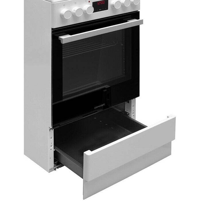Sklokeramický sporák Concept SVE6550wh POŠKODENÝ OBAL