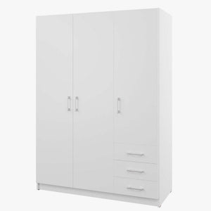 Skriňa Sting - 122,4x170x52,3 (biela)