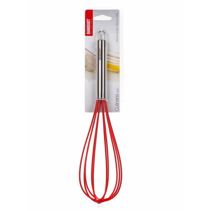 Šľahacia metla Banquet 281952002 Culinaria Red, 30cm