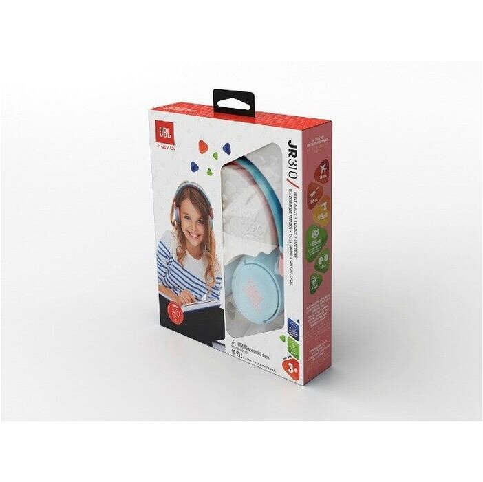 Slúchadlá cez hlavu JBL JR310, modré