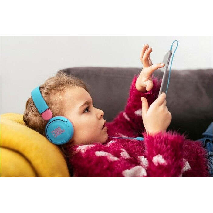 Slúchadlá cez hlavu JBL JR310, modré