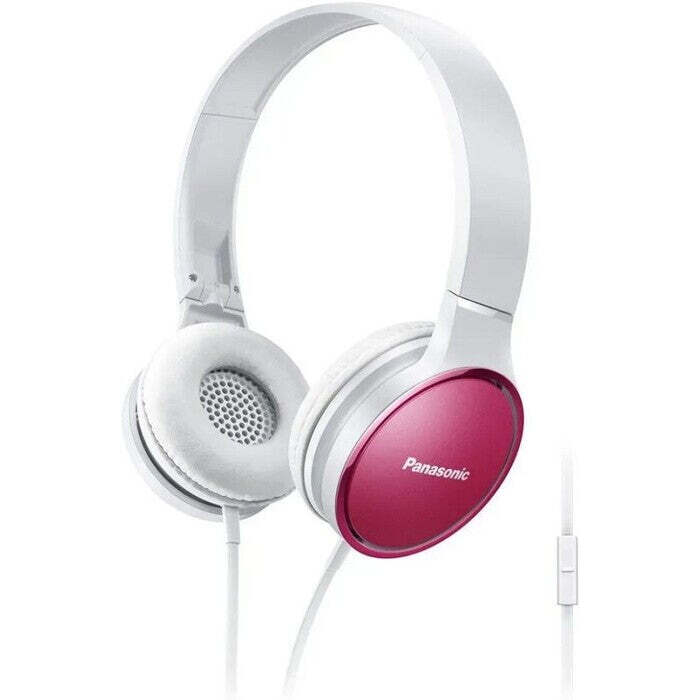 Slúchadlá cez hlavu Panasonic RP-HF300ME-P, ružové