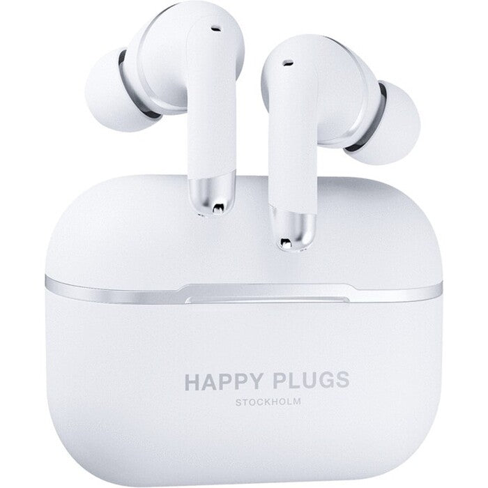 True Wireless slúchadlá Happy Plugs AIR 1 ANC, biele