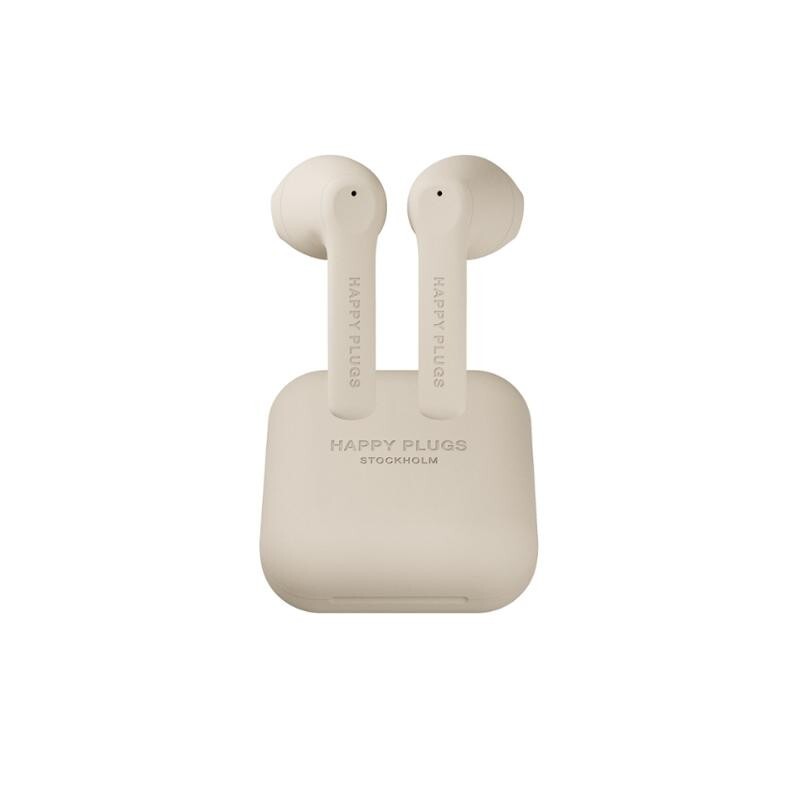 True Wireless slúchadlá Happy Plugs Air 1 Go, béžové