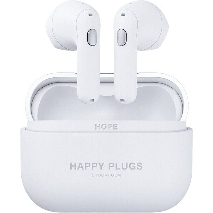 True Wireless slúchadlá Happy Plugs Hope, biela