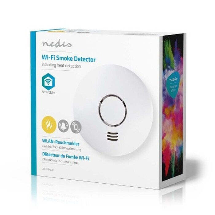 SMART detektor dymu Nedis WIFIDS10WT, WiFi