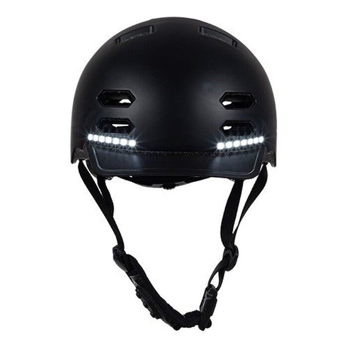 Smart helma SafeTec SK8, S, LED smerovka, bluetooth, čierna POŠKO