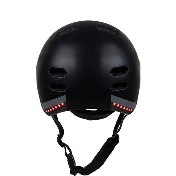 Smart helma SafeTec SK8, S, LED smerovka, bluetooth, čierna POŠKO