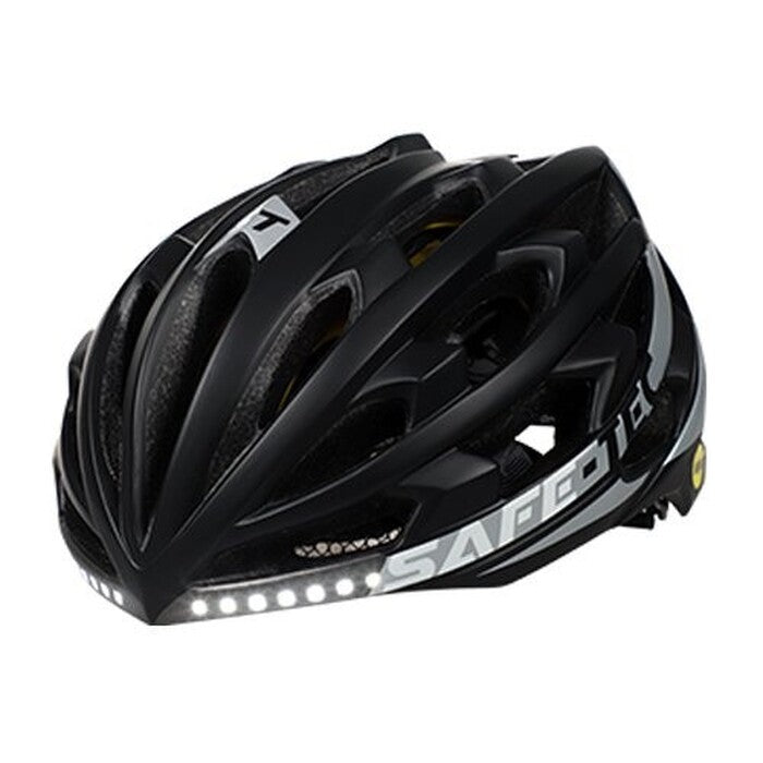 Smart helma SafeTec TYR 3, L, LED smerovka, bluetooth, čierna