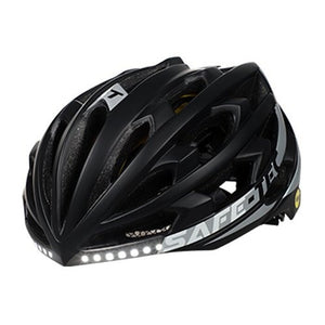 Smart helma SafeTec TYR 3, L, LED smerovka, bluetooth, čierna