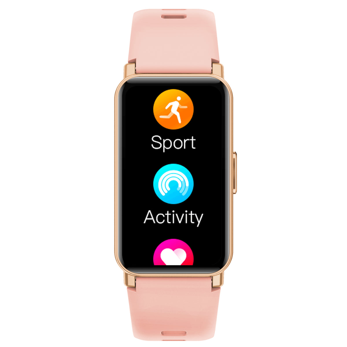 Smart hodinky Armodd Silentband 3 GPS, ružová VADA VZHĽADU, ODREN
