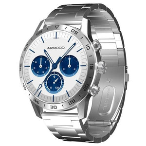 Smart hodinky ARMODD Silentwatch 4 Pro, strieborná