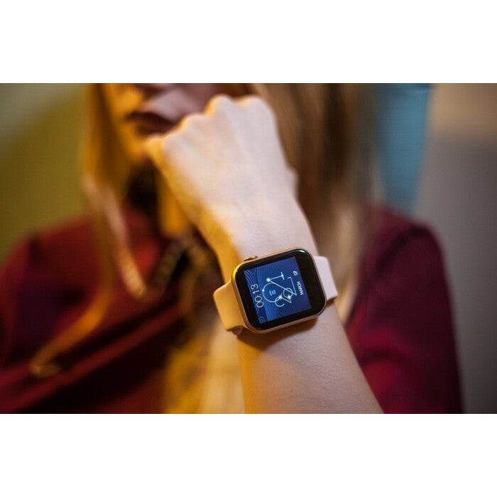 Smart hodinky CEL-TEC GrandWatch E1, ružové POUŽITÉ, NEOPOTREBOVA
