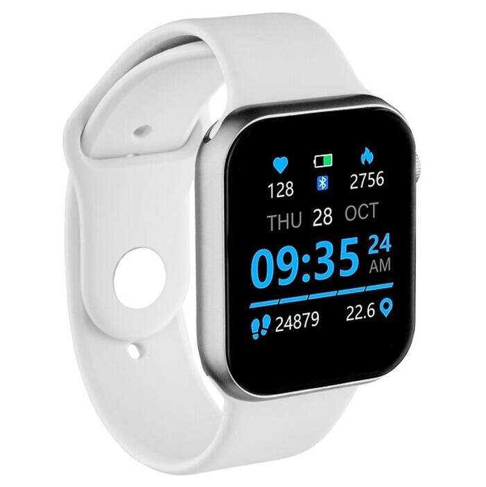 Smart hodinky CEL-TEC GrandWatch E1, strieborné