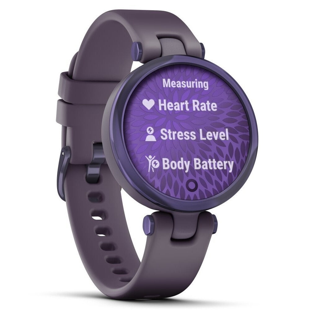 Smart hodinky Garmin Lily Sport, fialové