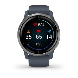 Smart hodinky Garmin Venu 2, strieborné