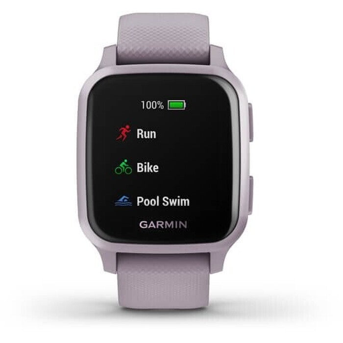 Smart hodinky Garmin Venu SQ, fialové
