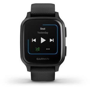 Smart hodinky Garmin Venu SQ Music, čierne