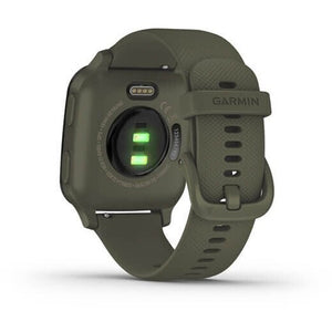 Smart hodinky Garmin Venu SQ Music, zelené