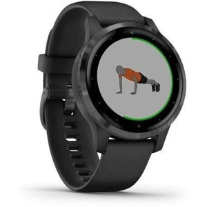 Smart hodinky Garmin Vivoactive 4S, čierne/sivé