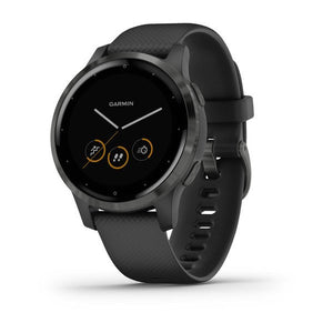 Smart hodinky Garmin Vivoactive 4S, čierne/sivé