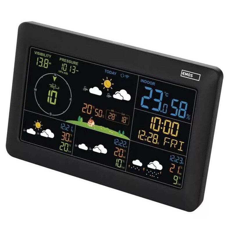Smart meteostanica E0389, bezdrôtová POŠKODENÝ OBAL