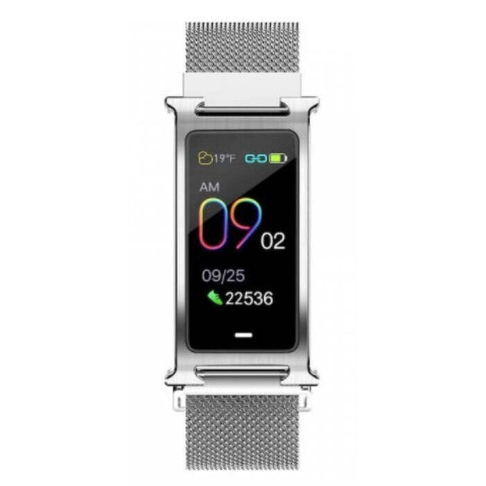 Smart náramok Smartomat Silentband 2, strieborná