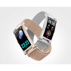 Smart náramok Smartomat Silentband 2, strieborná POUŽITÉ, NEOPOTR