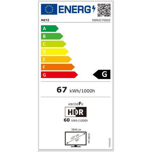 Smart televízor Metz 50MUC7000Y / 50" (127 cm)