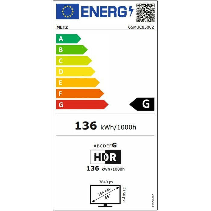 Smart televízor Metz 65MUC8500Z 2021 / 65&quot; (163 cm)