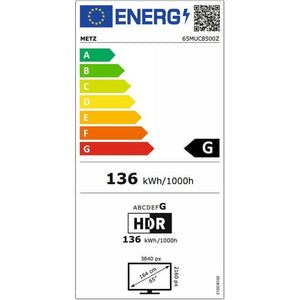 Smart televízor Metz 65MUC8500Z 2021 / 65" (163 cm)