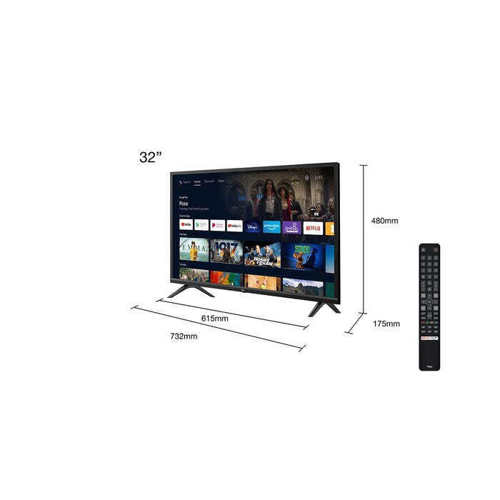 Smart televízor TCL 32S5200 (2022) / 32&quot; (80 cm) POŠKODENÝ OBAL