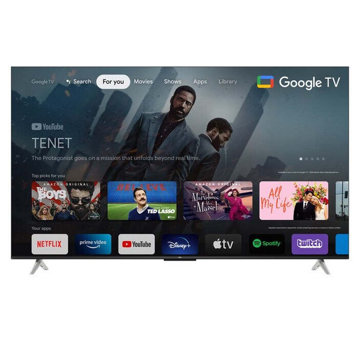 Smart televízor TCL 55P638 / 55&quot; (139 cm) POUŽITÉ, NEOPOTREBOVANÝ