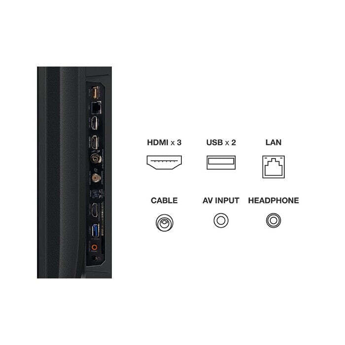 Smart televízor TCL 65P725 (2021) / 65&quot; (164 cm)