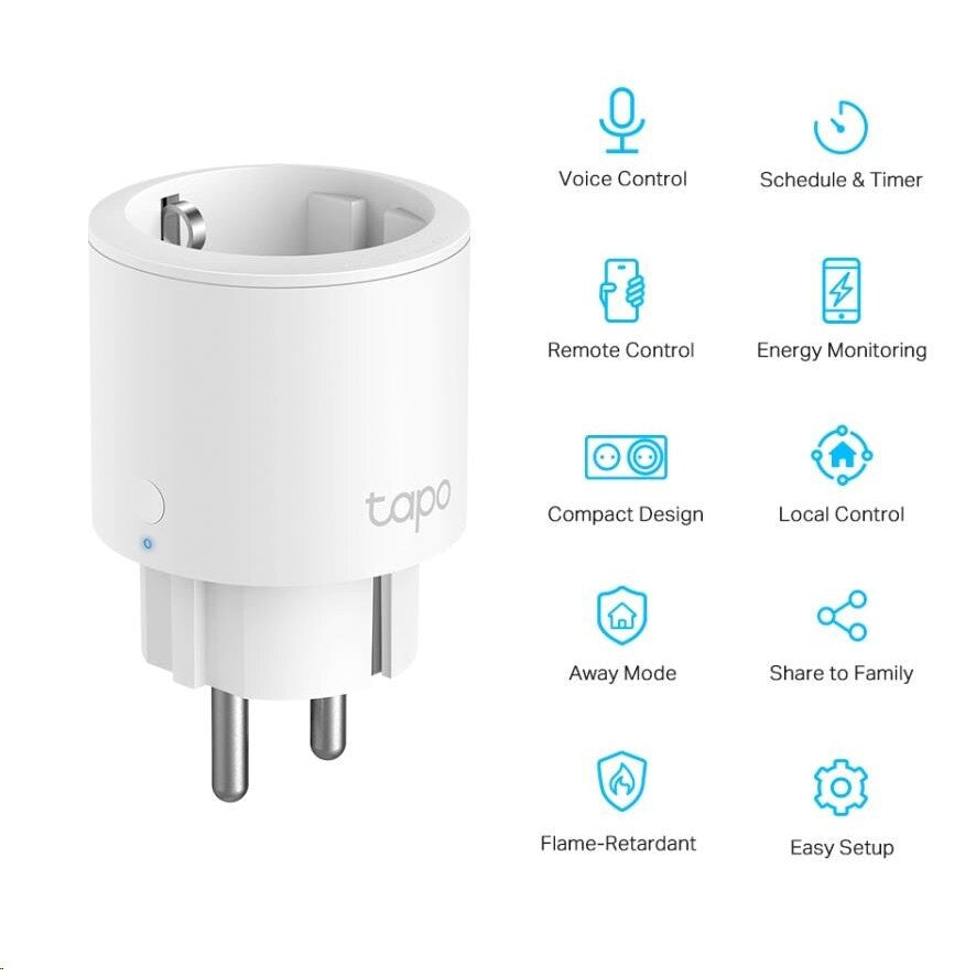 SMART zásuvka TP-Link Tapo P115, 1-pack