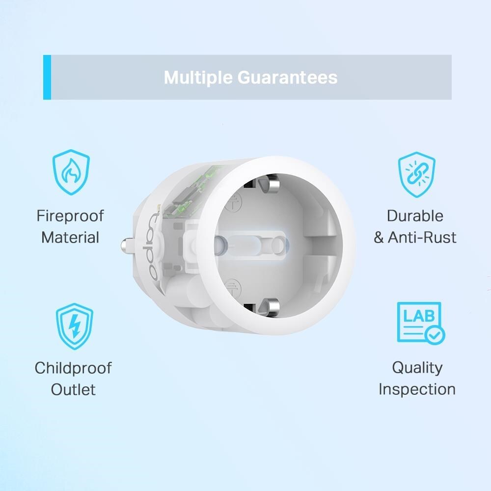 SMART zásuvka TP-Link Tapo P115, 1-pack